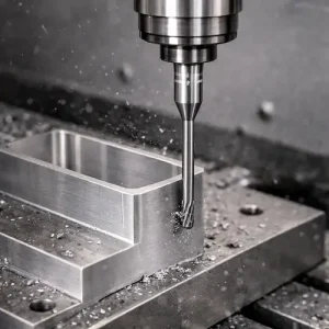 CNC machining aluminum thin-wall parts during milling