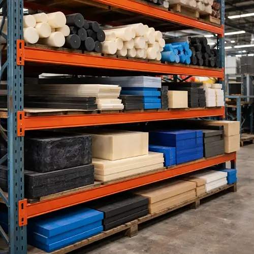 Engineering plastic raw materials ABS Delrin Nylon and PEEK for CNC machining