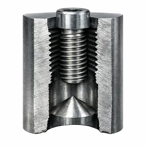Comparison of drill point bottom and flat bottom blind holes in CNC machined aluminum parts