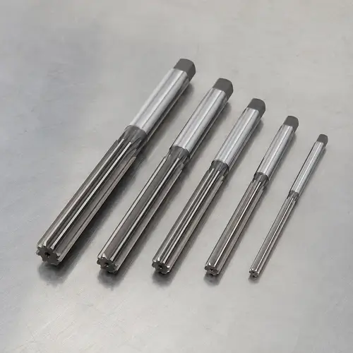 Reamers for finishing accurate holes in CNC machined parts