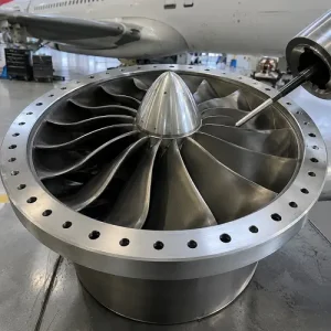 CNC machined aerospace components for aircraft, UAV, and satellite applications