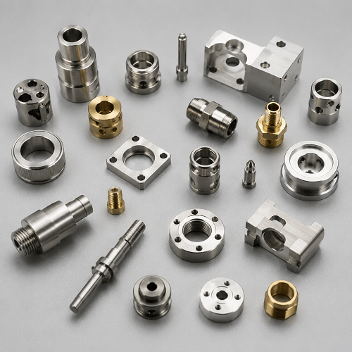 Custom small CNC machined metal parts