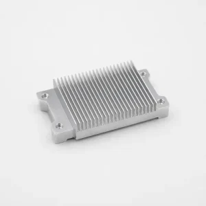 CNC machined aluminum heat sink