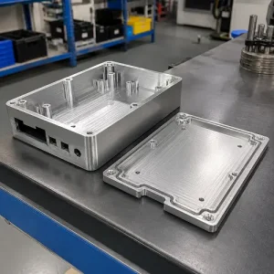 CNC machined aluminum enclosure
