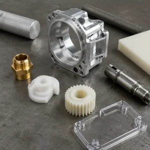 Common metal and plastic materials for CNC machining