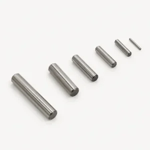 Steel dowel pins for CNC machined parts