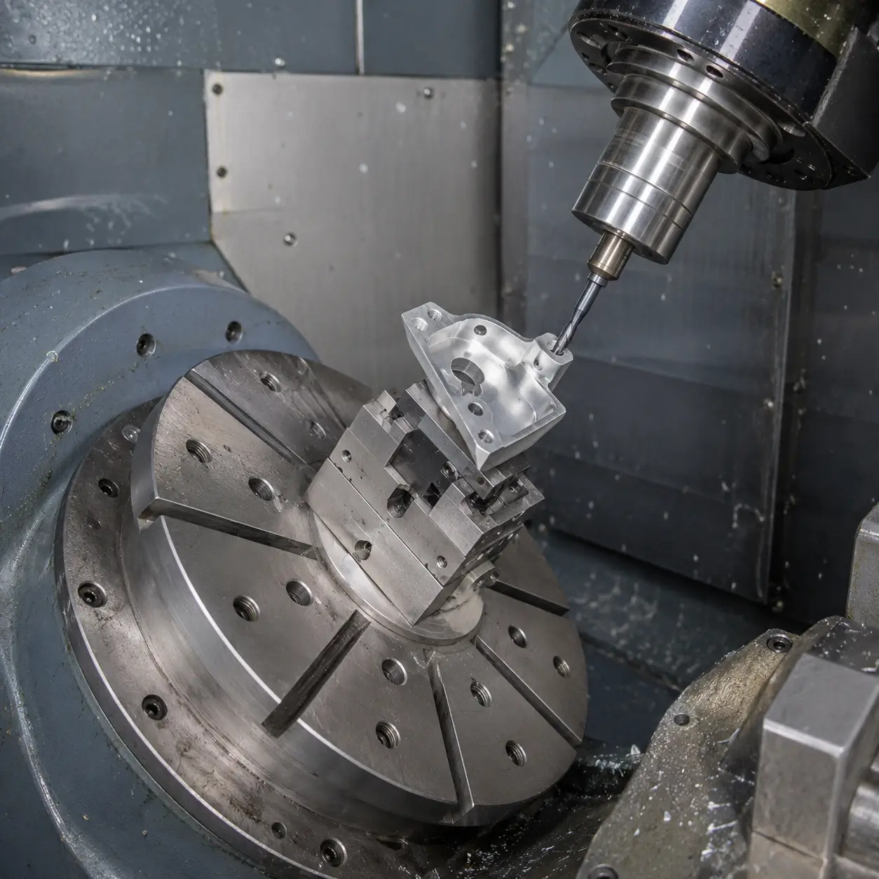 5-axis CNC machining a medical device component