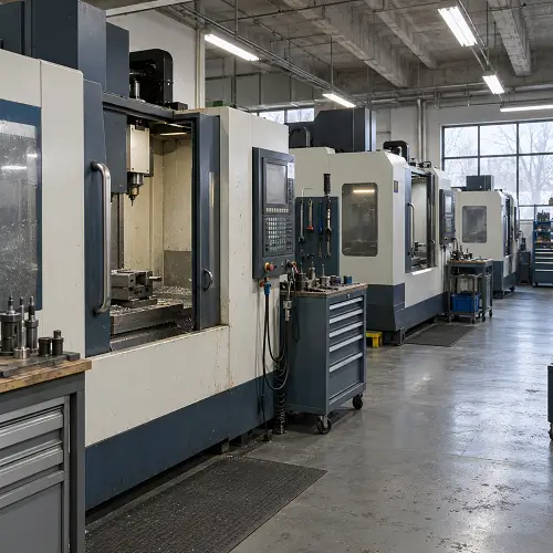 CNC machining supplier factory with multiple machining centers